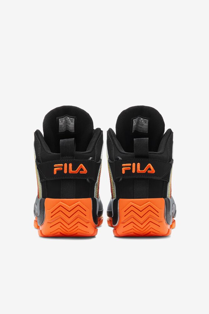 Fila Grant Hill 2 Stitch Sneakers Negras Rojas Naranjas | MJIH76429