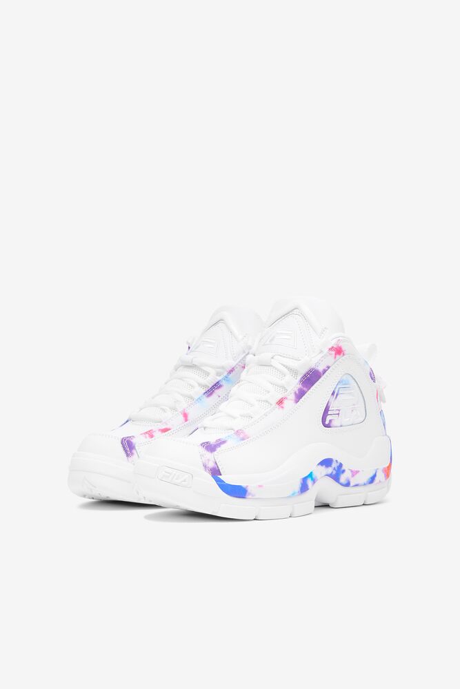 Fila Grant Hill 2 Tie Dye Sneakers Blancas Blancas | EUNJ75321