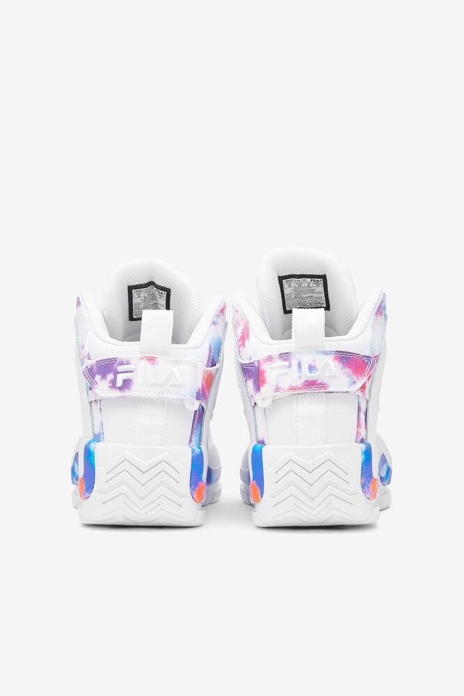 Fila Grant Hill 2 Tie Dye Sneakers Blancas | THID97056