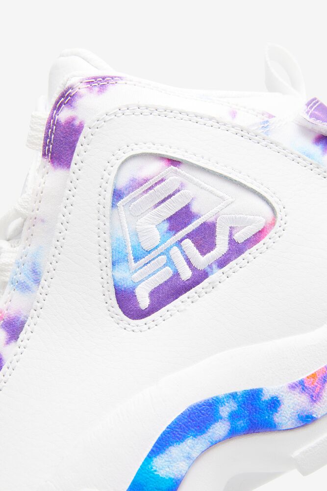 Fila Grant Hill 2 Tie Dye Sneakers Blancas | THID97056