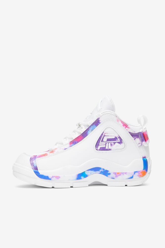 Fila Grant Hill 2 Tie Dye Sneakers Blancas | THID97056