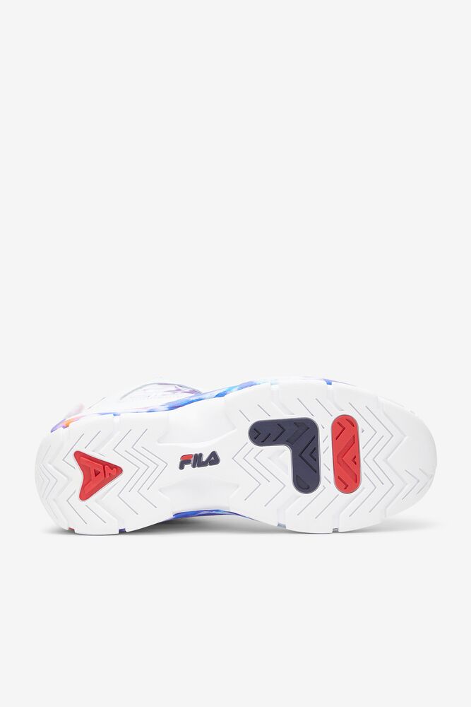 Fila Grant Hill 2 Tie Dye Sneakers Blancas | THID97056