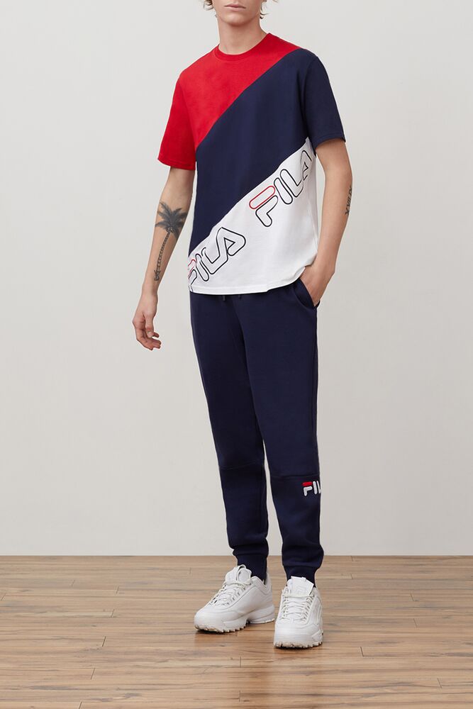 Fila Grove Tee Cred/Peac/Wht | JGOC91352