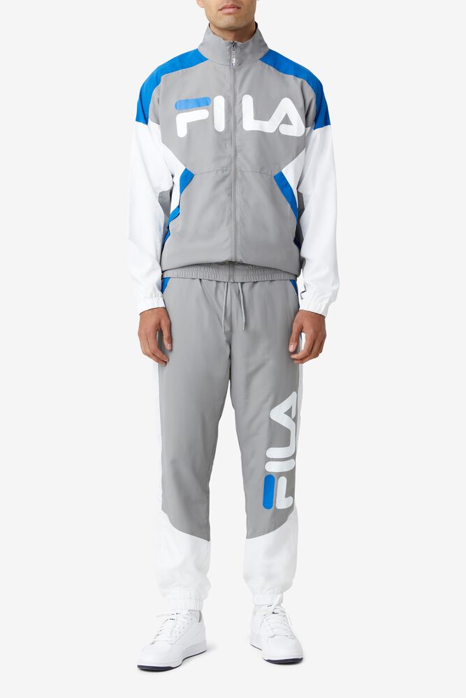 Fila Gustavo Pant Gris Blancas Azules | SLXC42359