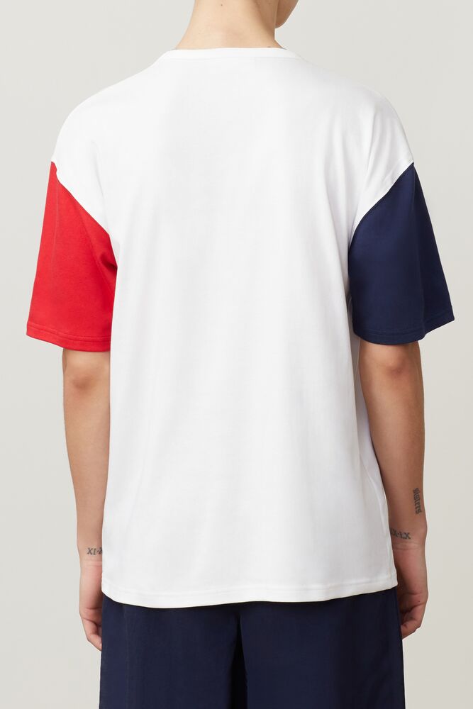 Fila Hakon Tee Wht/Peac/Cred | PKNG95078