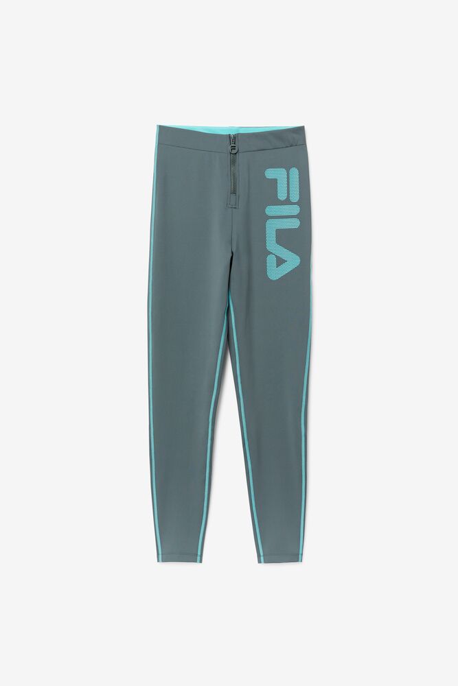 Fila Harleen High Rise Legging Azules Turquesa | ZOPU10459