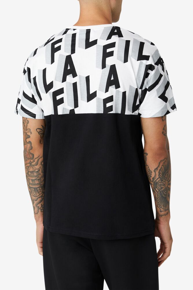 Fila Haze Tee Negras | NZPQ71423