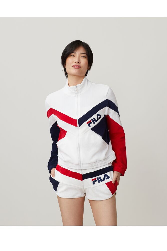 Fila Hazel Short Wht/Peac/Cred | YSUL83251