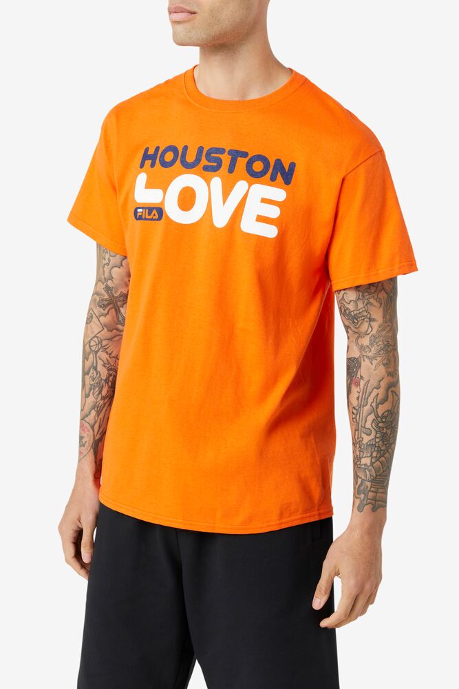 Fila Houston Love Tee Naranjas | QRNB41269