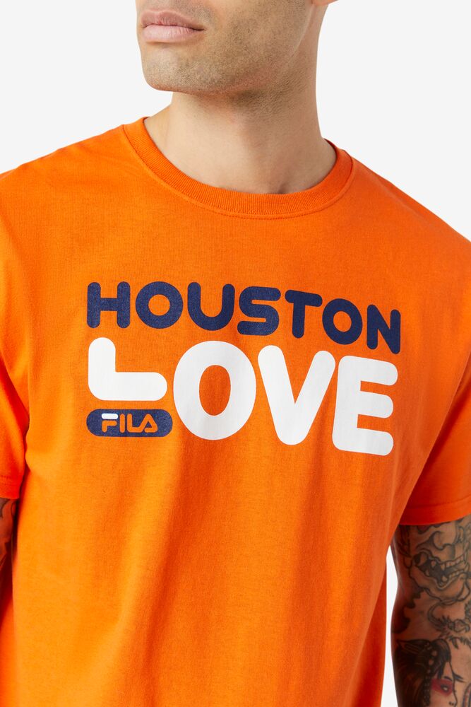 Fila Houston Love Tee Naranjas | QRNB41269