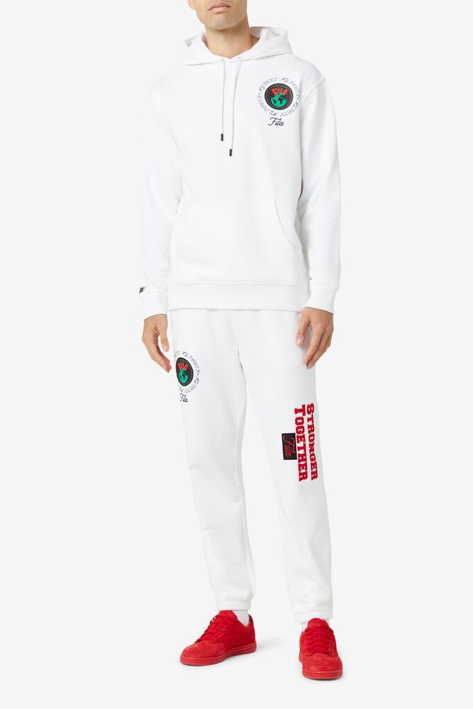 Fila Hunt Hoodie Blancas | IFTE37682