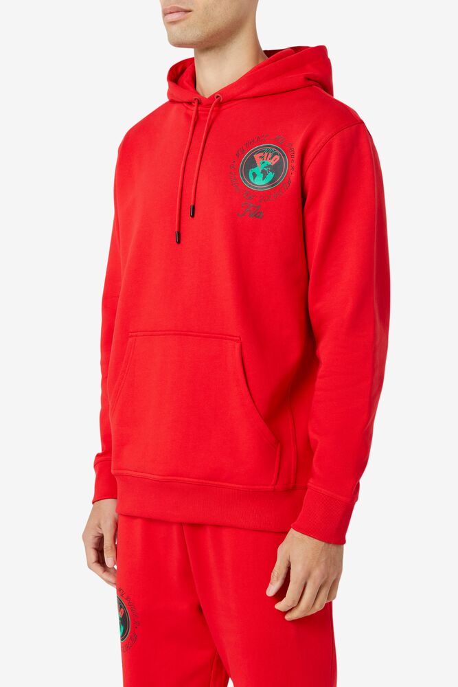 Fila Hunt Hoodie Rojas | IEOY08915