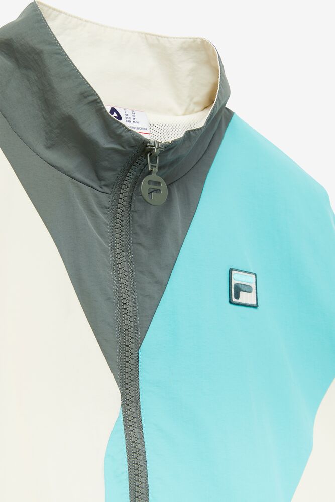 Fila Ishani Windbreaker Azules | BWMI61738