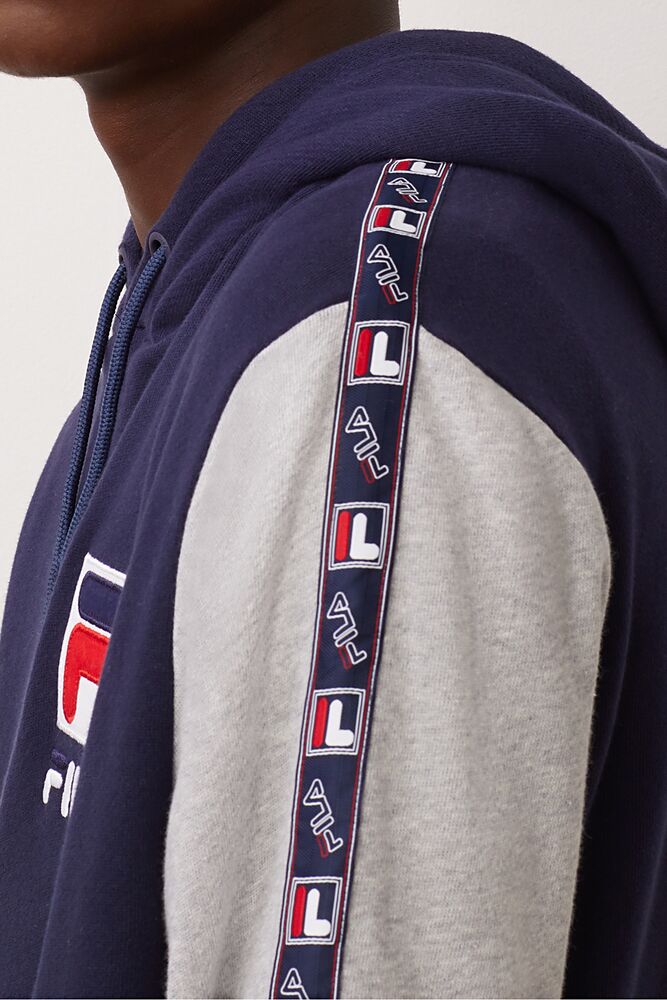 Fila Jacopo Hoodie Peac/Lgrym/Wht | WTVP58364