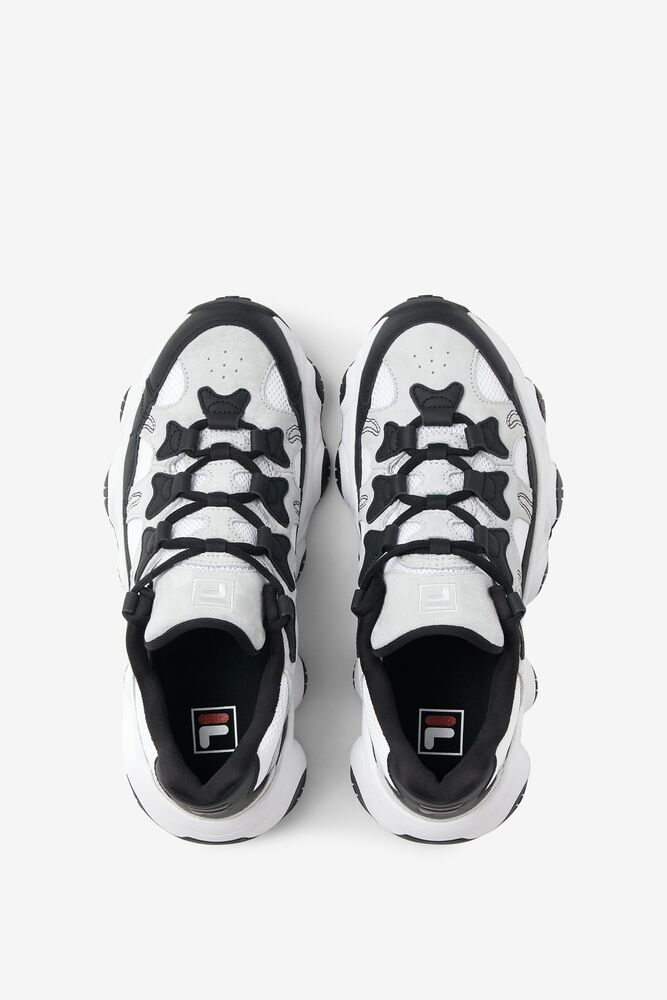 Fila Jagger Tennis Shoes Wht/Blk/Wht | VYOS08356