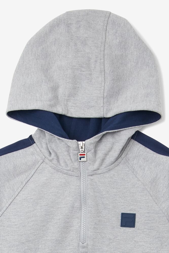 Fila James Hoodie Gris | LFJH20861