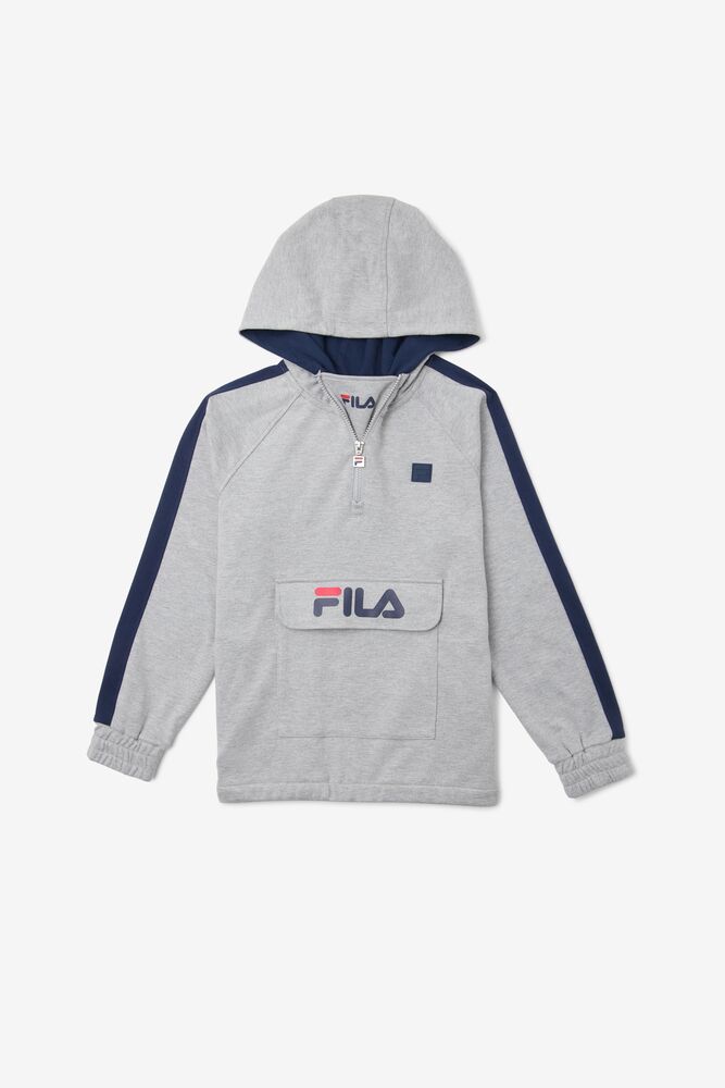 Fila James Hoodie Gris | LFJH20861