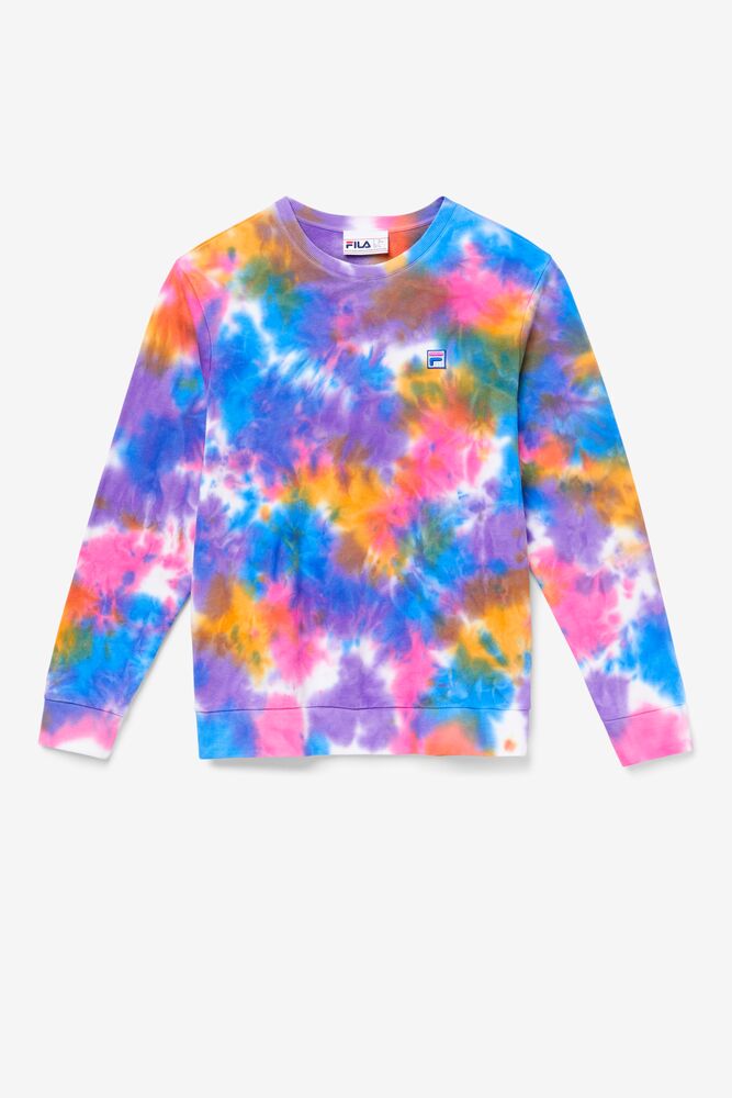 Fila Jamie Tie Dye Crewneck Sweater 486 Tie Dye | MEPW18235