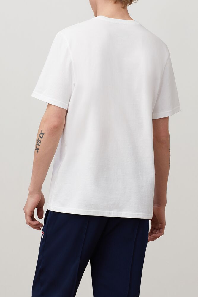 Fila Jordao Graphic Tee Blancas | BCSU46872