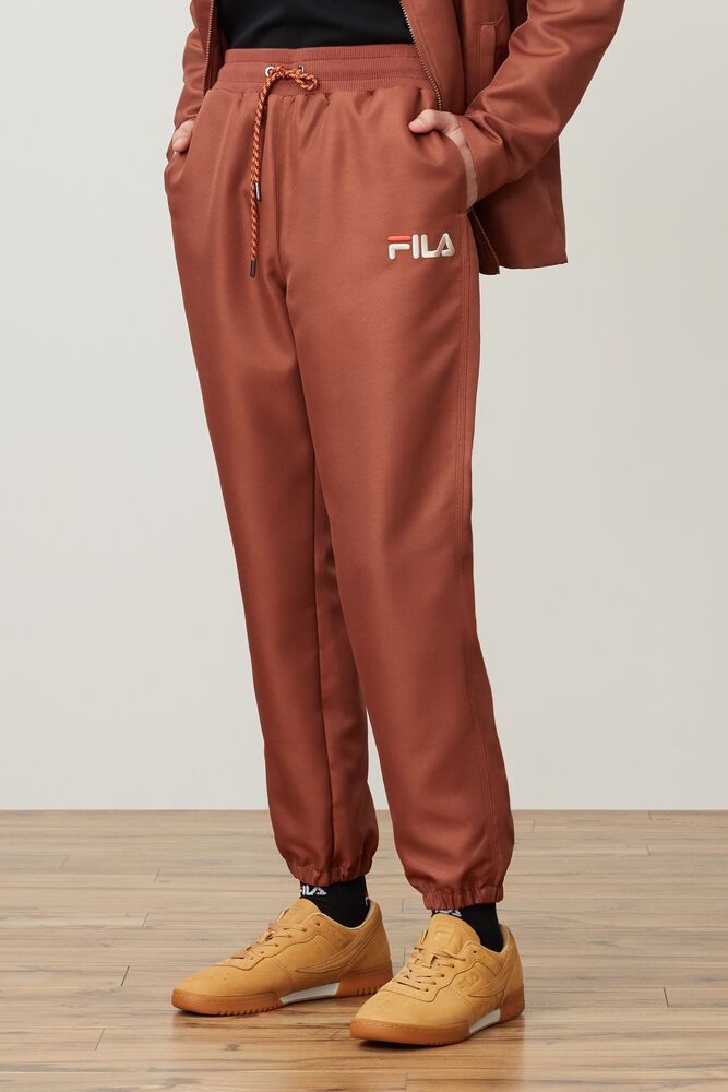 Fila Jupiter Pant 223 Mahogany / Cement / Chili | KWRL85024