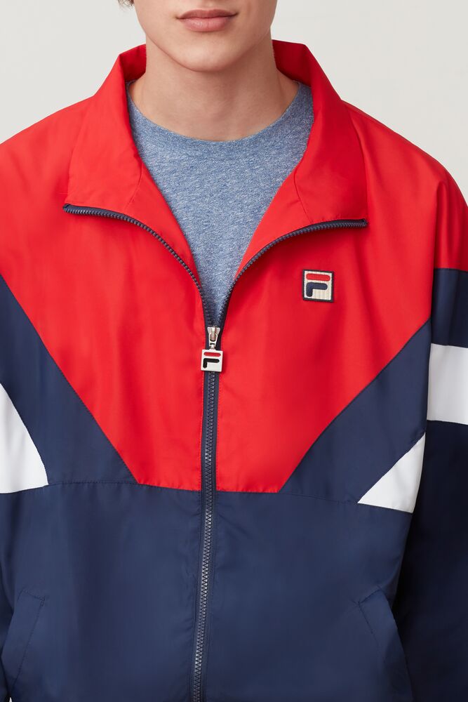 Fila Katya Wind Jacket Peac/Cred/Wht | BIPY36450