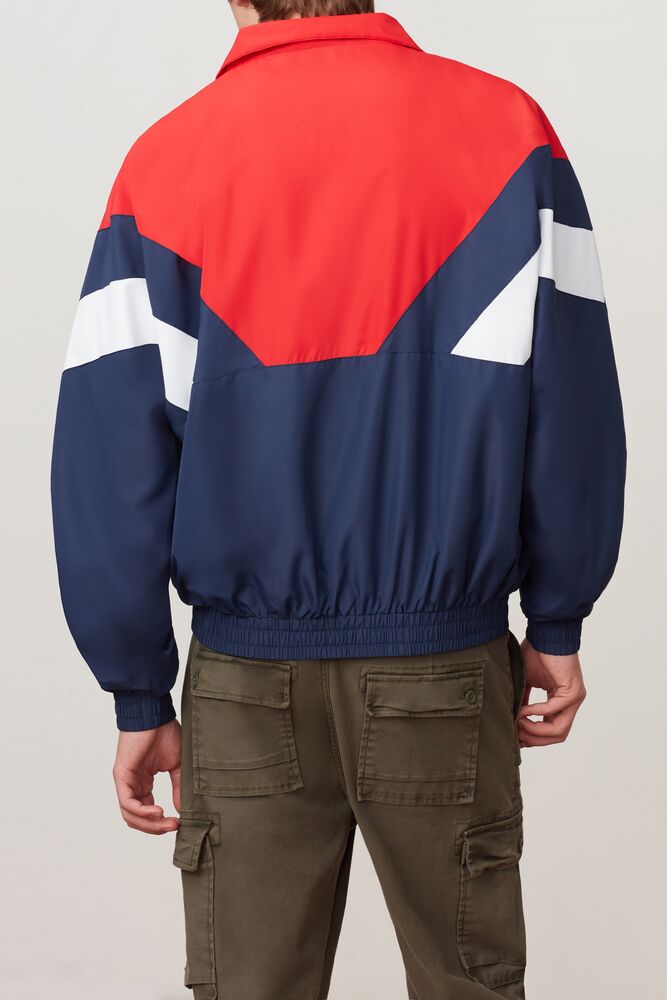 Fila Katya Wind Jacket Peac/Cred/Wht | BIPY36450