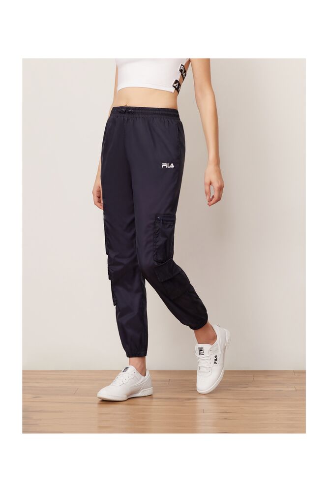 Fila Keva Utility Pant Peac/Wht | XELT93472