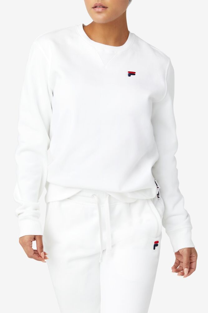 Fila Kieve Sweatshirt Blancas | COMF31690