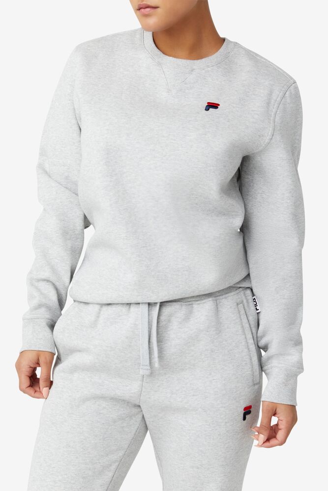 Fila Kieve Sweatshirt Gris Claro | OTNX04362