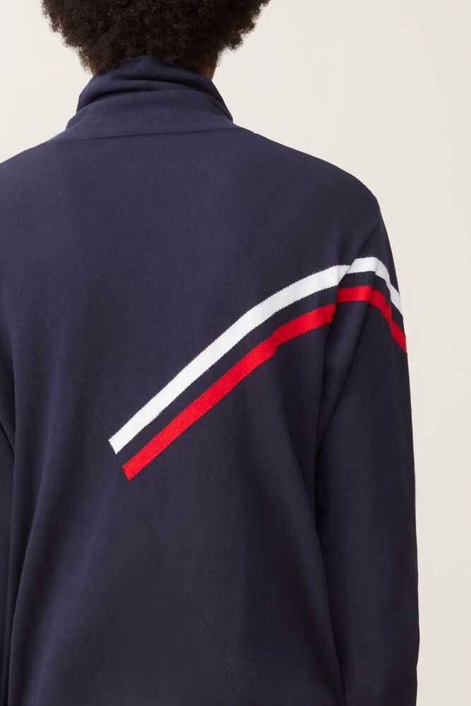 Fila Kobe Turtleneck Sweater Peac/Cred/Wht | YAGP26475