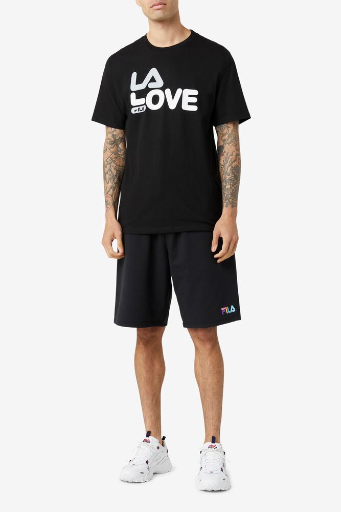 Fila La Love Tee Negras | ZNRI71628