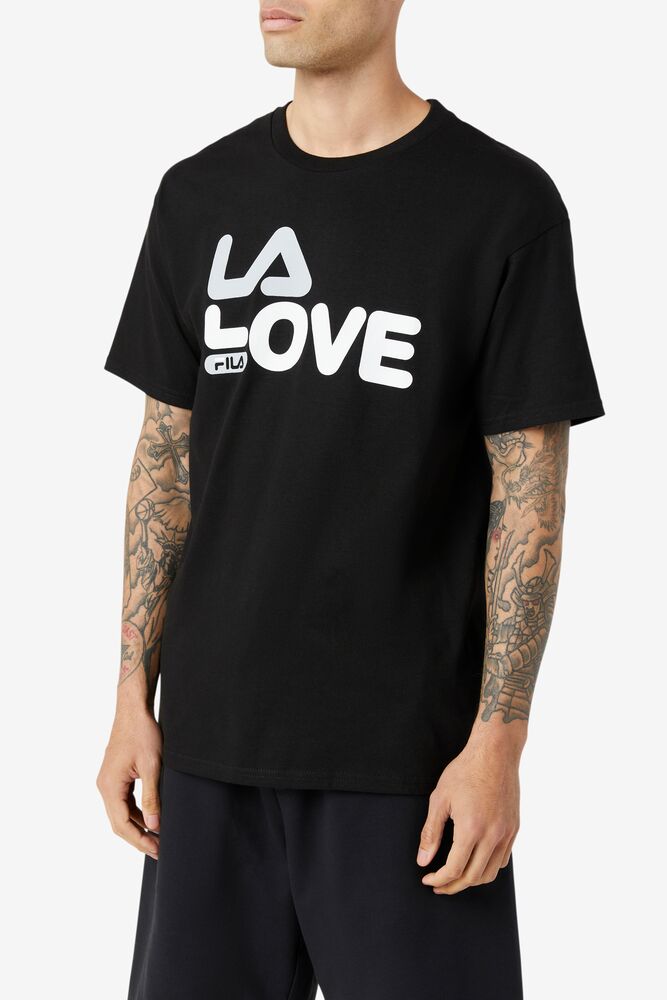 Fila La Love Tee Negras | ZNRI71628