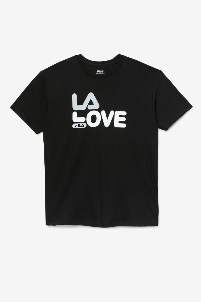 Fila La Love Tee Negras | ZNRI71628