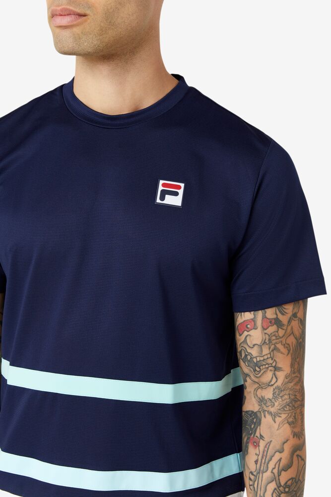 Fila Legends Rally Crew Azul Marino Blancas | GCSD46931