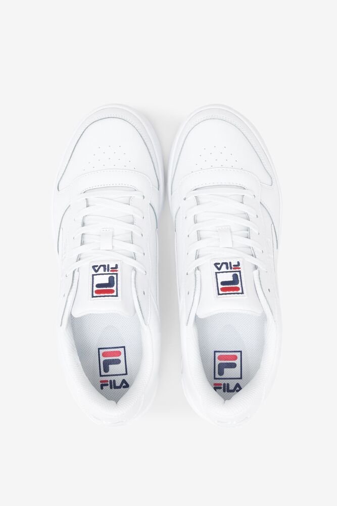 Fila Lnx-100 Sneakers Blancas Azul Marino Rojas | TBFW95821