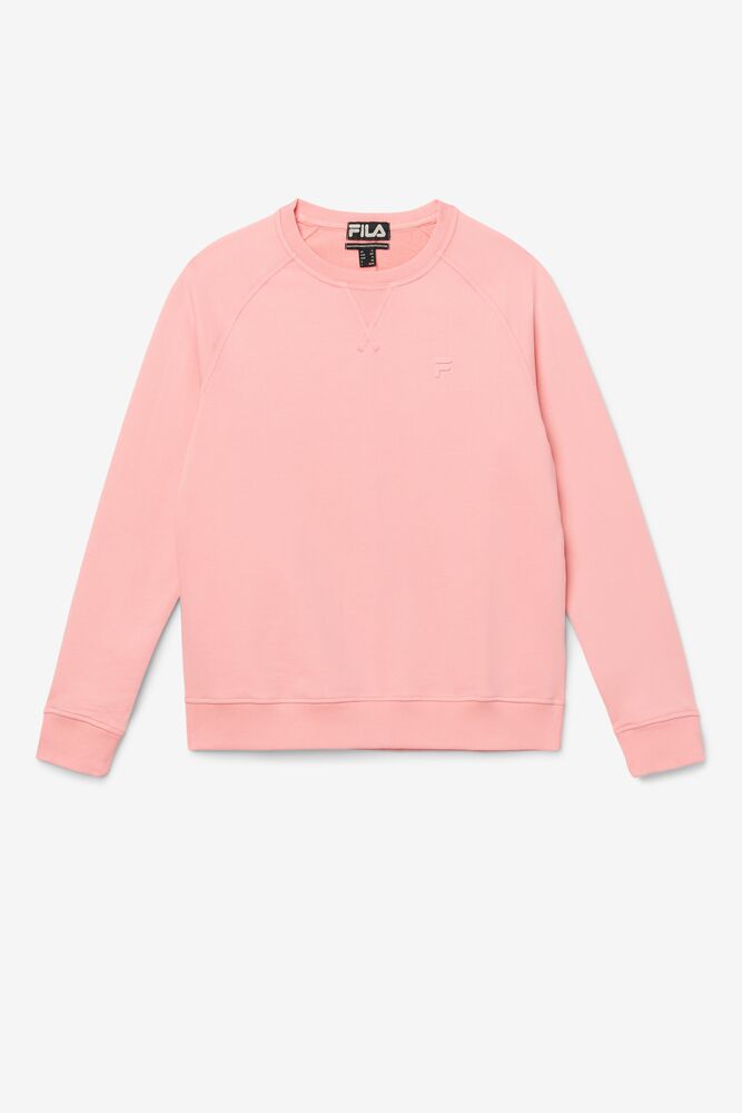 Fila Logan Crewneck 681 Strawberry Ice | EXNB73052