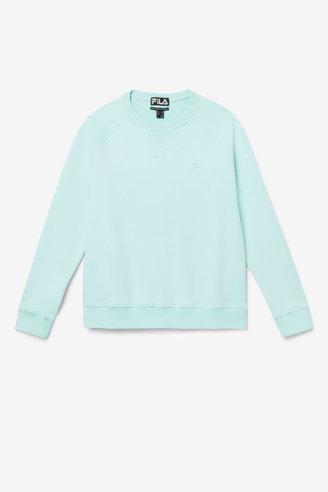 Fila Logan Crewneck Azules | ACDS04935