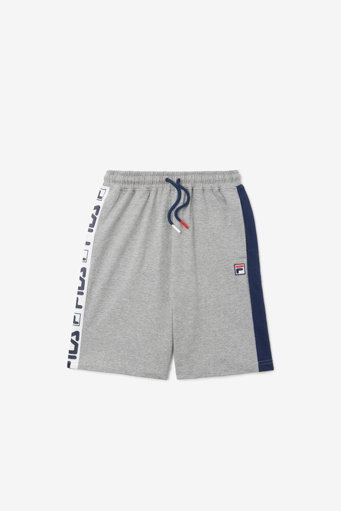 Fila Logo Short Gris | CUMZ32764