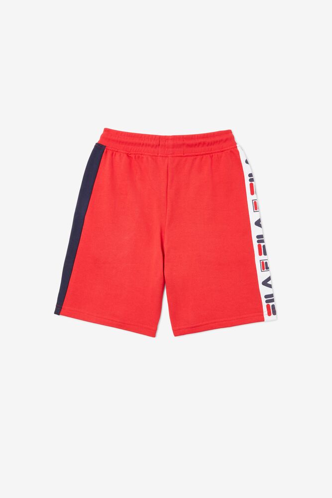 Fila Logo Short Rojas | ZOYM41735