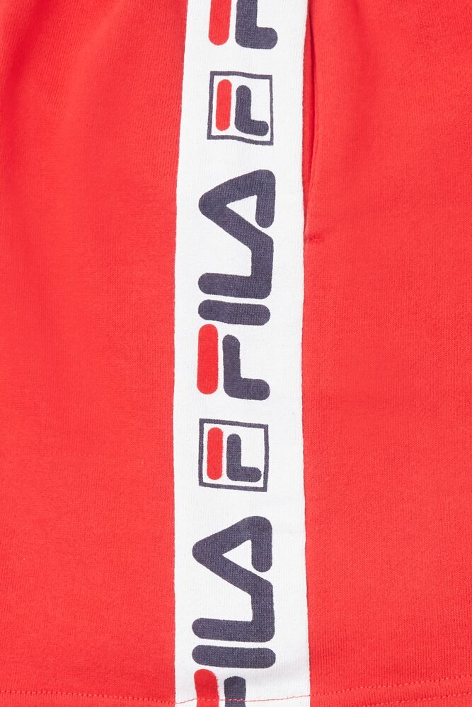 Fila Logo Short Rojas | ZOYM41735