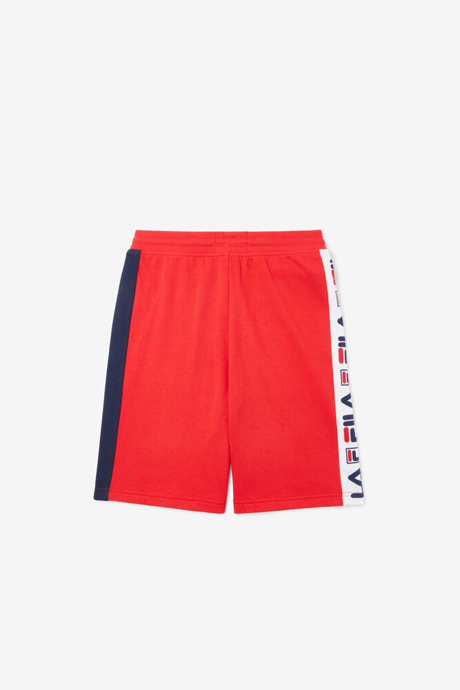 Fila Logo Short Rojas | ZOYM41735