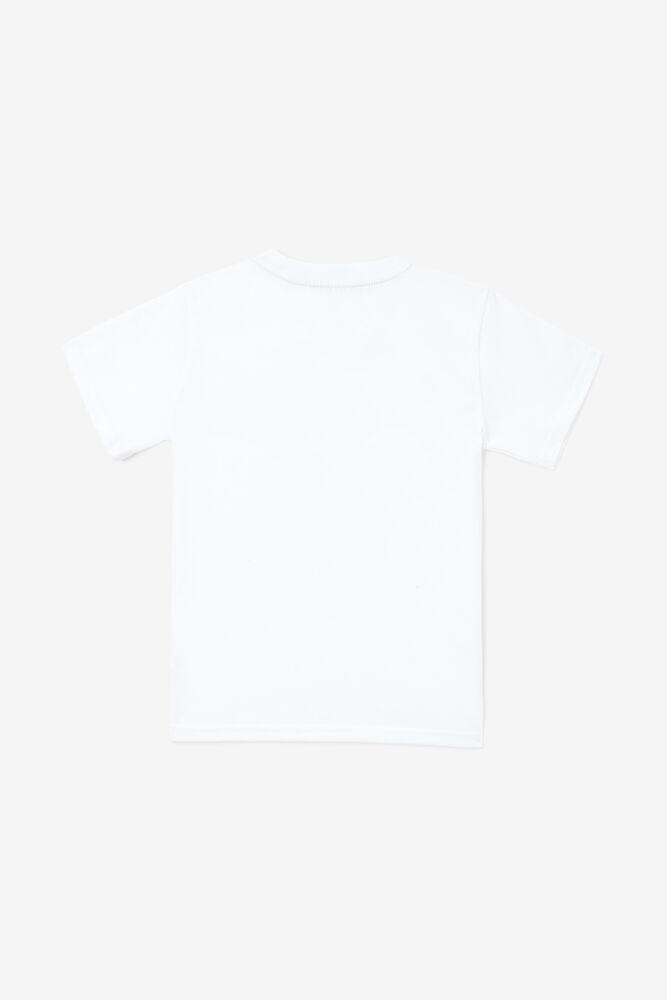 Fila Logo Tee Blancas | CBWU67340