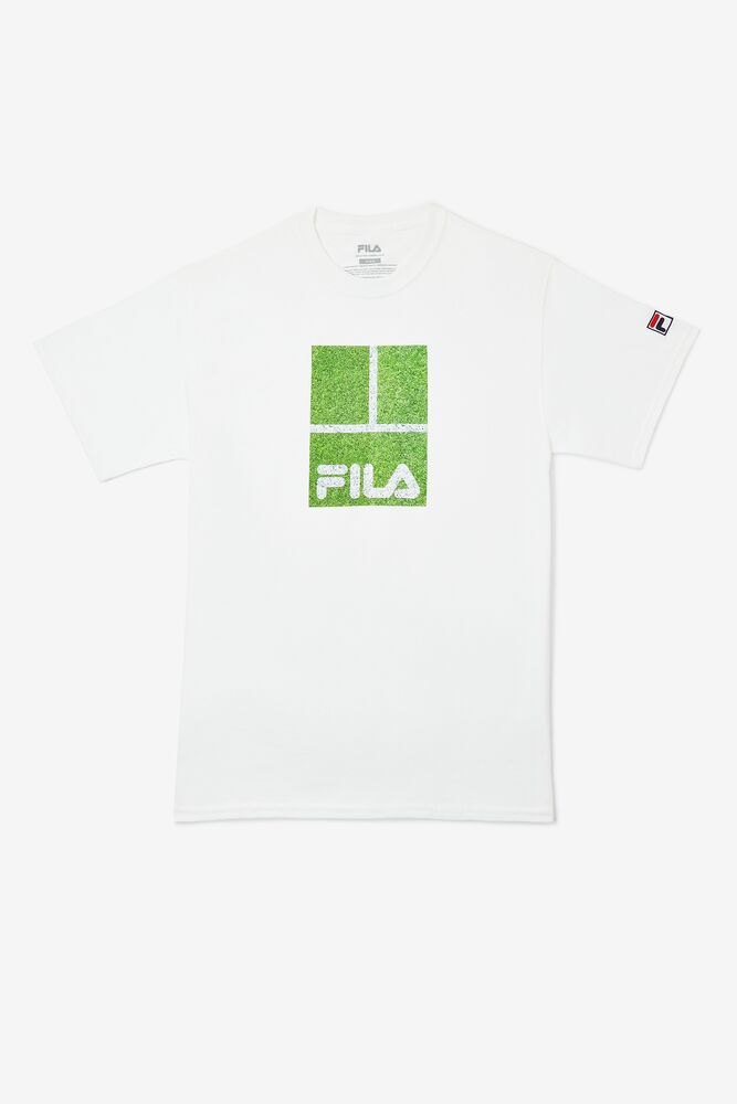 Fila London Tee Blancas | JYKW79634