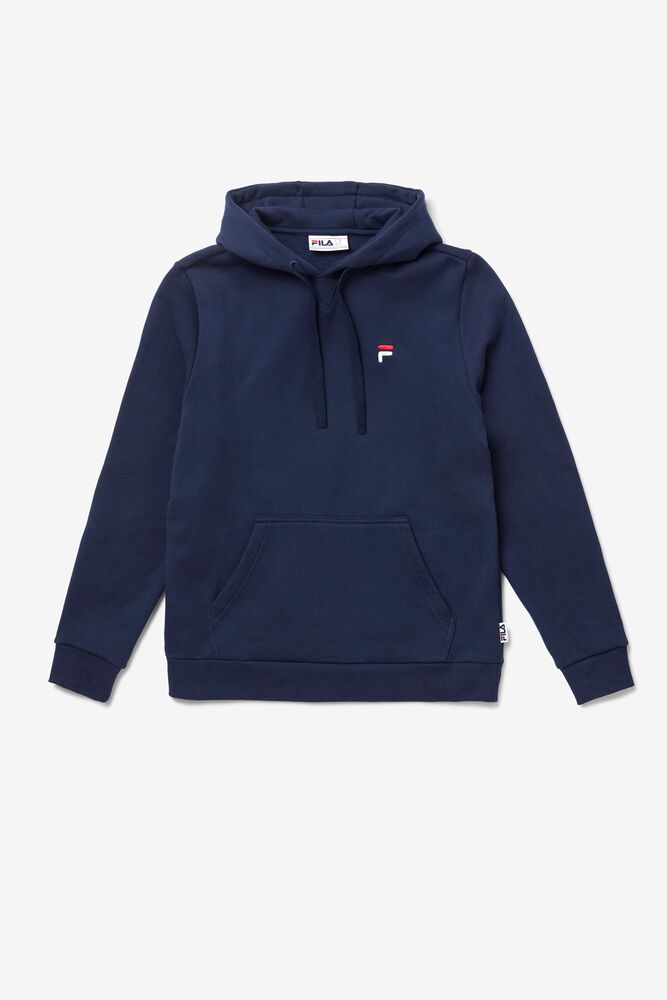 Fila Luka Hoodie 410 Peacoat | FHRI84329