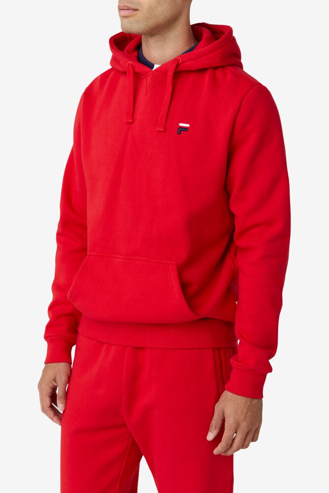 Fila Luka Hoodie Rojas | DNUZ06935