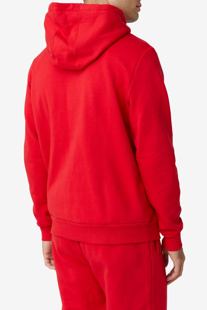 Fila Luka Hoodie Rojas | DNUZ06935