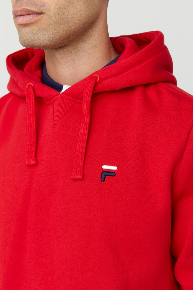 Fila Luka Hoodie Rojas | DNUZ06935