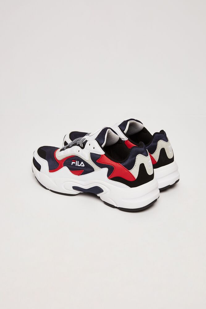 Fila Luminance Tennis Shoes Fnvy/Fred/Wht | SNLA54028