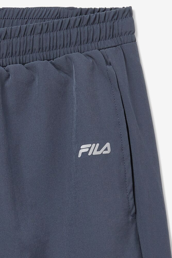 Fila Maaz Short Plateadas Negras | AHBC45973