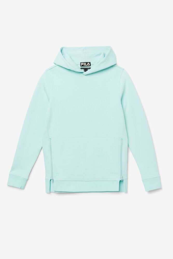 Fila Maddox Pullover Hoodie Azules | CLMF73928